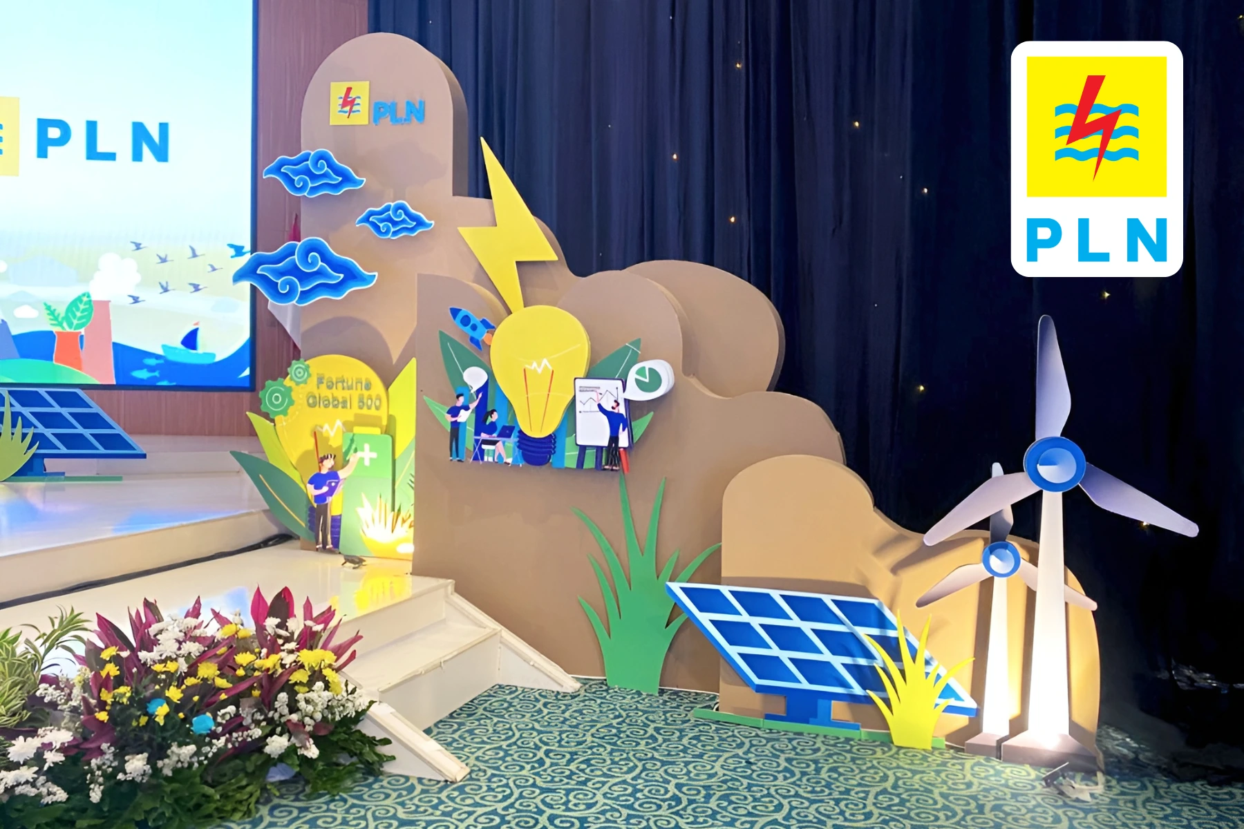 Dekorasi Panggung Kreatif