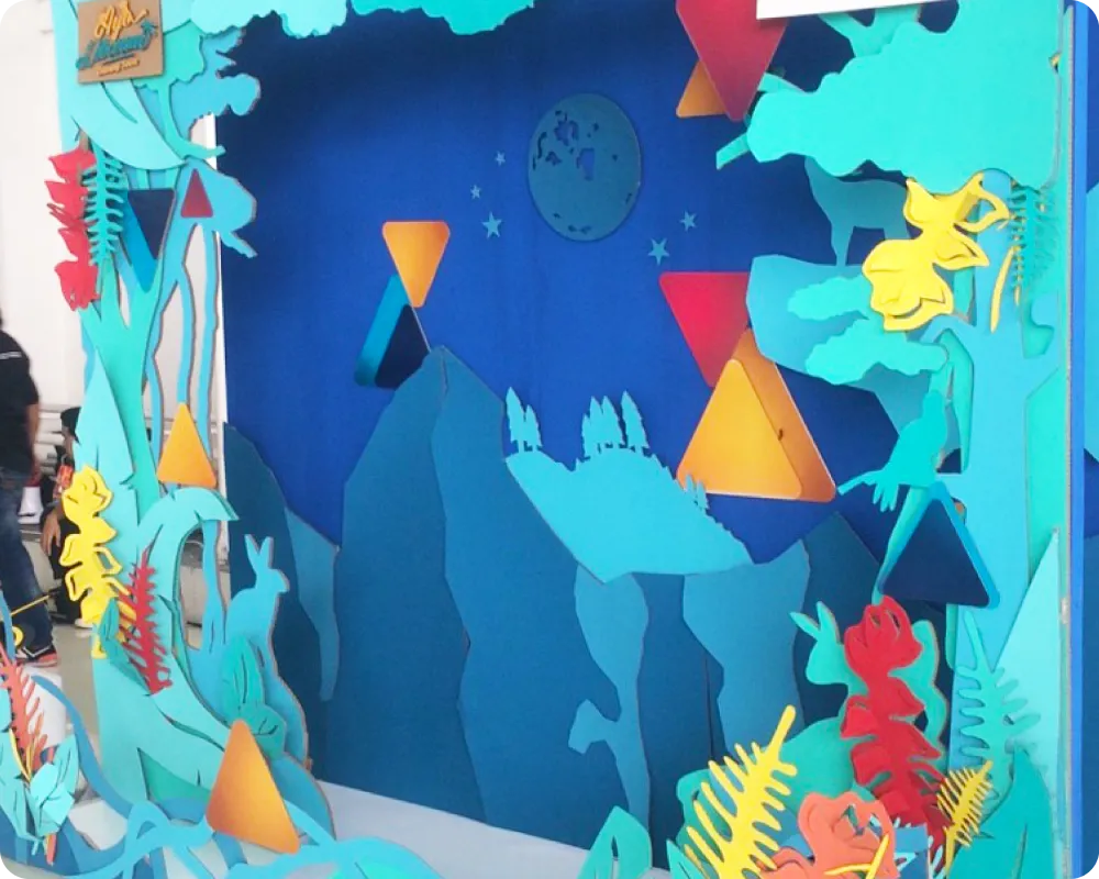 Teknis Backdrop - Layering