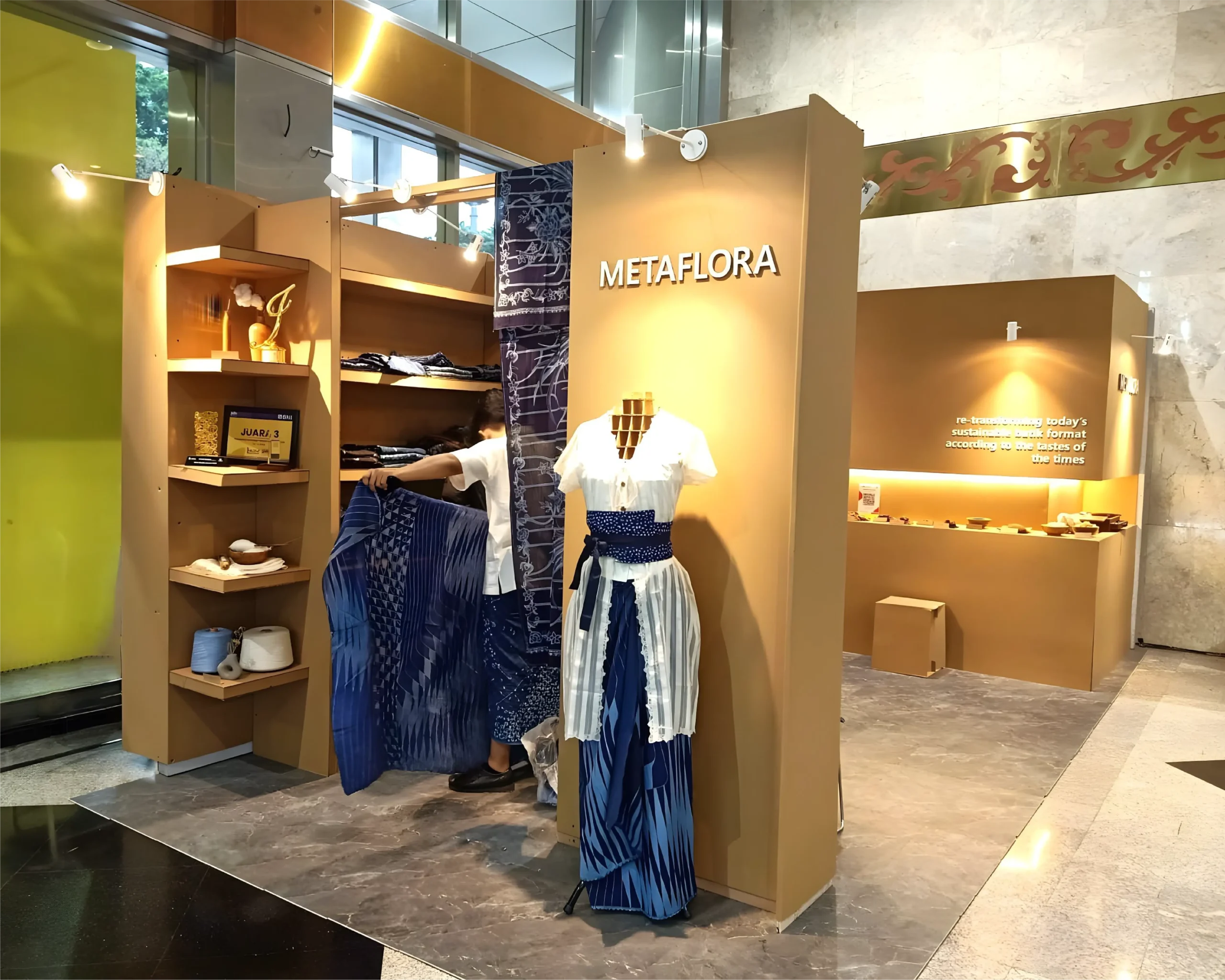 Jasa dekorasi event custom dari kardus daur ulang - Dus Duk Duk